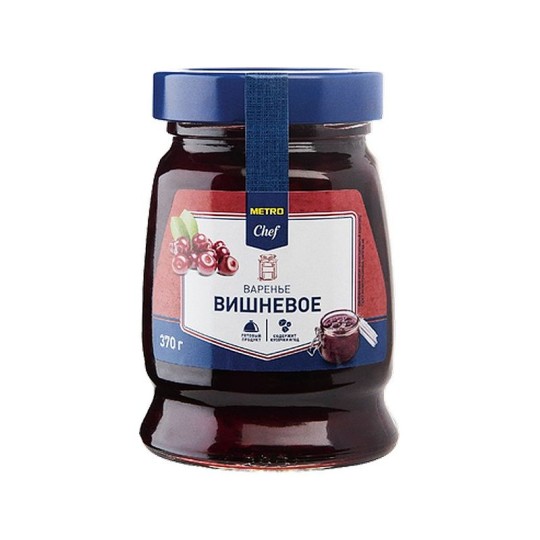  METRO CHEF Варенье домашнее десертное вишня 370 г