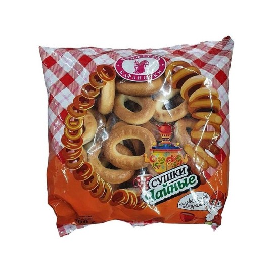 Сушки  КОНФЕТКИ-БАРАНОЧКИ ЧАЙНАЯ 200Г