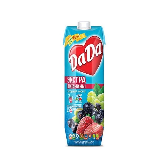 DaDa|Морс ягодный Экстра Витамины 0,95 л
