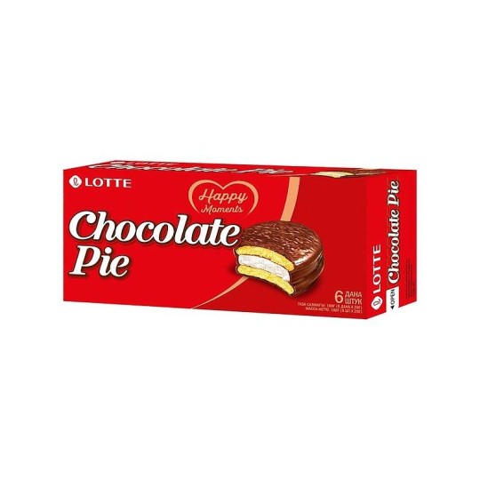 Choco-Pie Пирожное Lotte 168 г