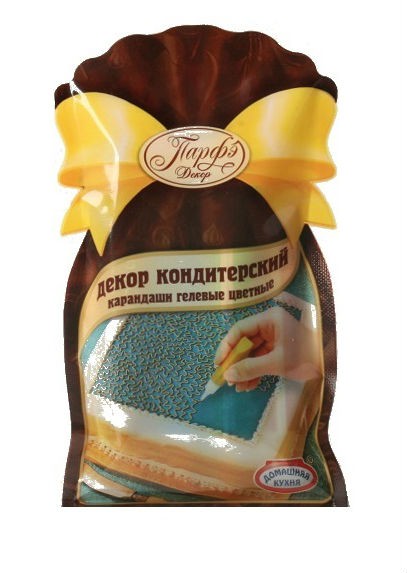 Карандаши гелевые цветные Парфэ, 64 г