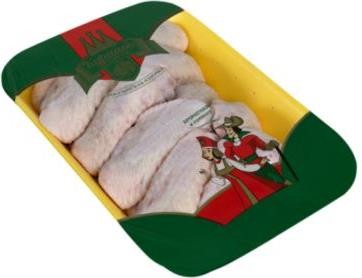 Крыло куриное целое Куриное Царство замороженное, 1кг