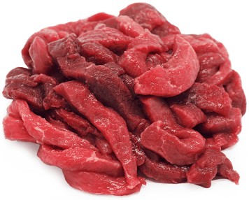 Говядина бефстроганов вес