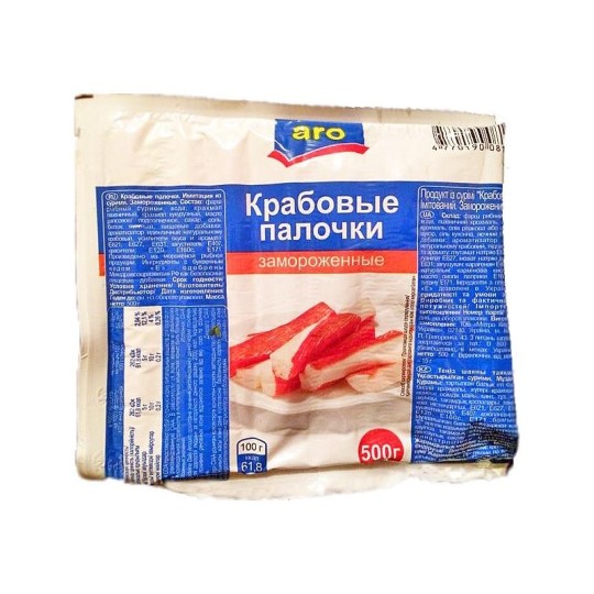  Палочки крабовые Aro замороженные 500 г