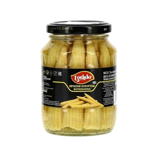 Початки кукурузы Lorado маринованные 370 мл