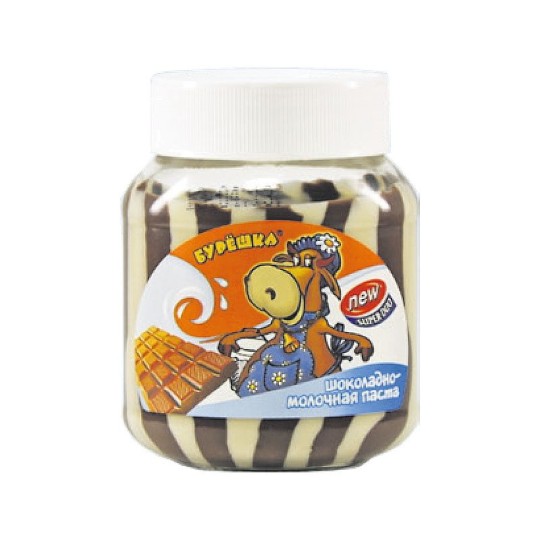 Паста шоколадно-молочная "БУРЕШКА" SUPER DUO 350 гр