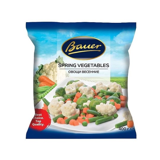 Bauer|Овощная смесь "Овощи Весенние" 400гр