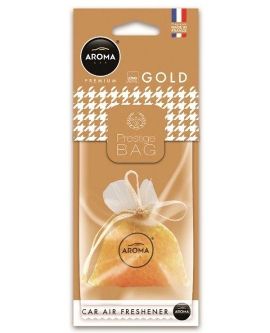 Ароматизатор для авто  AROMA CAR PRESTIGE BAG GOLD
