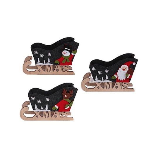  САНИ ДЕКОР ДЕРЕВО/ФЕТР  12,5СМ