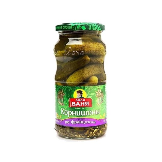 Корнишоны Дядя Ваня по-французски, 420г