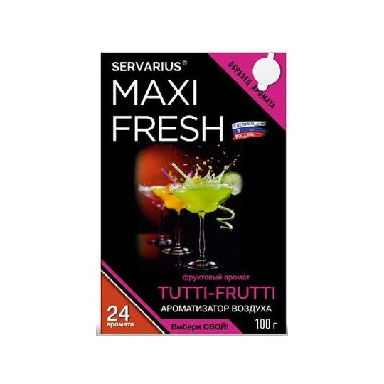Ароматизатор воздуха Maxi Fresh TUTTY FRUITTY