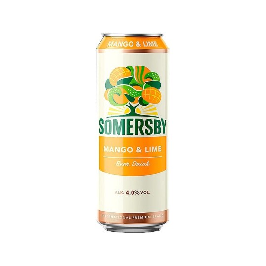 Напиток пивной Somersby Mango&Lime 0.43 л.