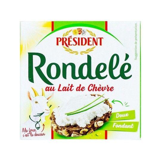 Сыр PRESIDENT RONDELE CHEVRE из козьего молока 70% 125 г