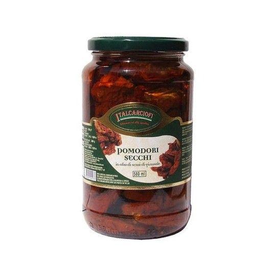 Вяленые помидоры в масле Italcarciofi 580 мл.