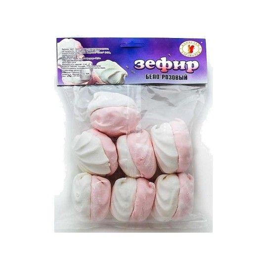 Зефир бело-розовый Конфетки-бараночки 300 г