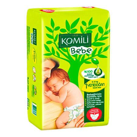 KOMILI BEBE №1 TWIN BORN ПОДГУЗНИКИ 40 PCS
