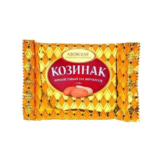 Козинак арахисовый Азовская фабрика на фруктозе 110 г