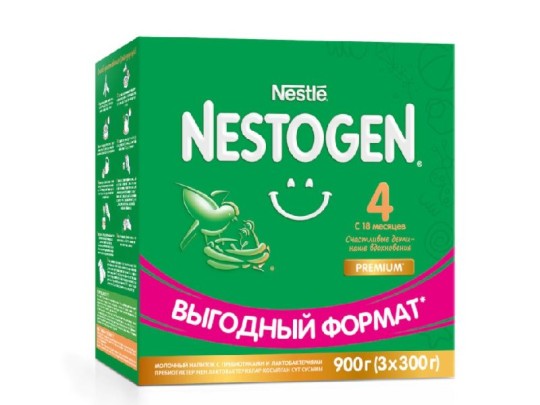 ДЕТСКОЕ ПИТАНИЕ СМЕСЬ NESTOGEN №4 900ГР