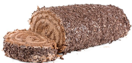 Рулет шоколадный