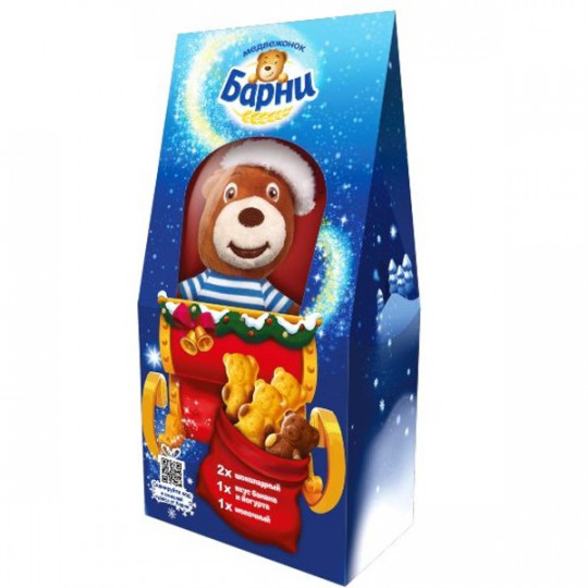БАРНИ| бисквитный микс "С ИГРУШКОЙ" 120г