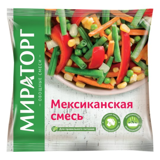 Овощная смесь замороженная VИТАМИН Мексиканская, 400г