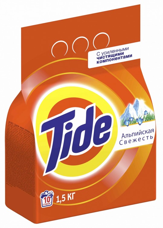 Стиральный порошок Tide Автомат Color 10 стирок 1,5 кг.