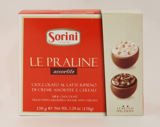 SORINI ШОК. КОНФ С НАЧИНКОЙ, 150Г