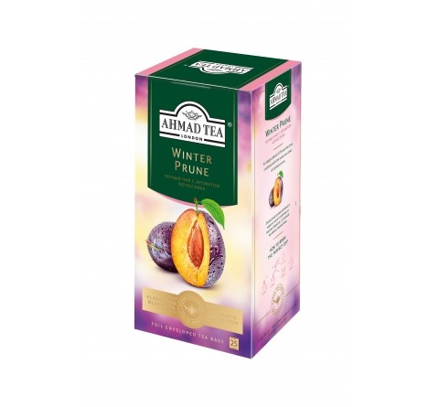 Чай с черносливом Ahmad Tea Winter Prune 25 пакетиков