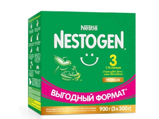 ДЕТСКОЕ ПИТАНИЕ СМЕСЬ NESTOGEN №3 900ГР
