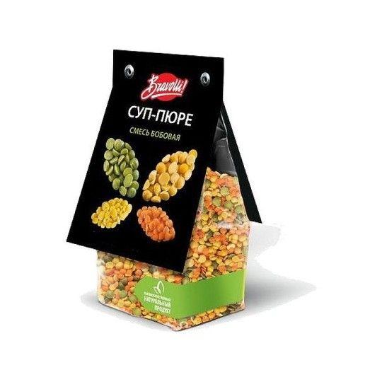 Bravolli Смесь бобовая Суп-пюре 350 г./12/