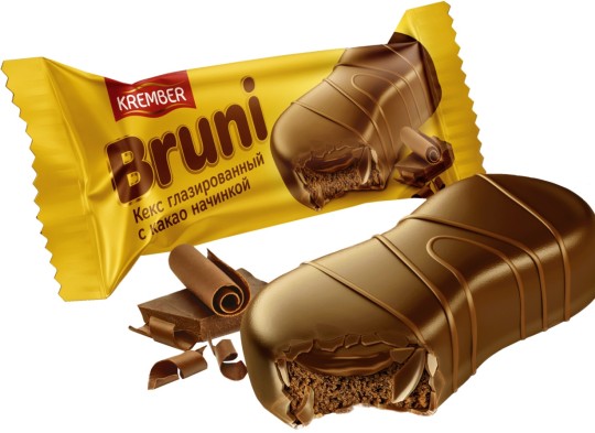 Кекс Bruni с Какао Начинкой 40 г