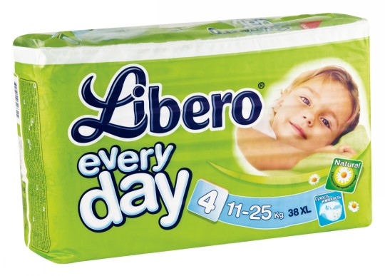 38ШТ.ПОДГ.LIBERO E/DAY XL(11-2