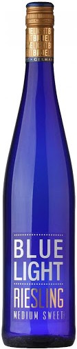 Вино белое Blue Light Riesling полусладкое 0,75 л (Германия)