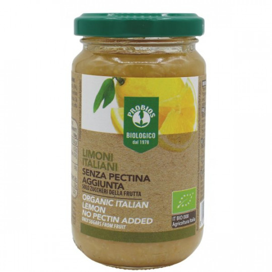 PROBIOS|  ДЖЕМ ИТАЛЬЯНСКИЙ ЛИМОННЫЙ Б/ПЕКТИНА 220Г СТ/БАН
