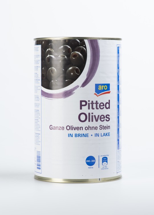 4250МЛ ЧЕРНЫЕ ОЛИВКИ Б/К ARO