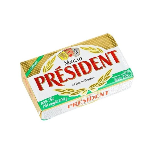 Масло President Соленое 200Г