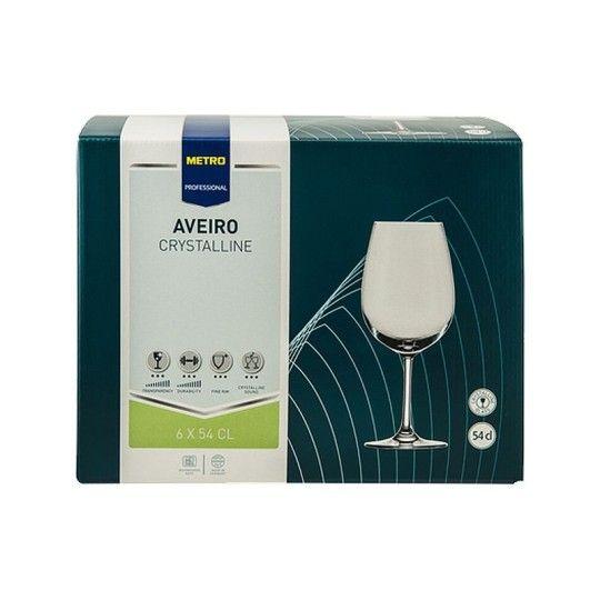 Бокал для вина Aveiro 540мл 6шт