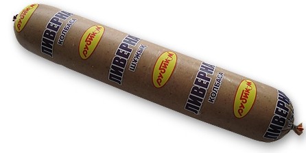 Колбаса Рубиком "Ливерная"