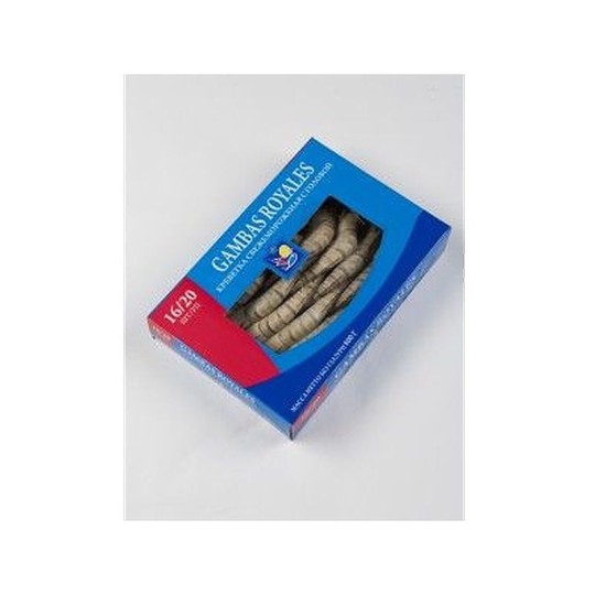 Креветки тигровые с головой Metro Chef 16/20, свежемороженые, 800 г
