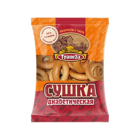 Сушка диабетическая 350 гр ТРАПЕЗА
