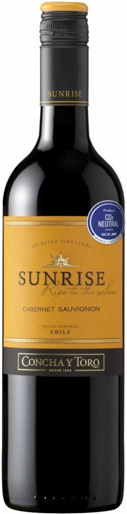  Вино Sunrise Cabernet Sauvignon красное полусухое 12% 0,75 л. (Чили)