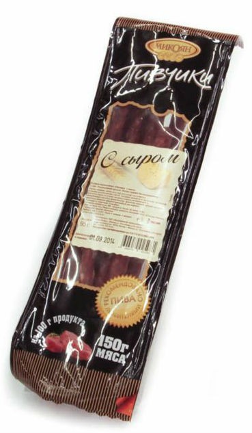 95Г КОЛБАСКИ ПИВЧИКИ С СЫРОМ МИКОЯН