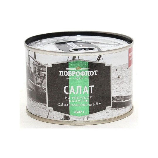 Салат Доброфлот Дальневосточный из морской капусты №6 220 гр