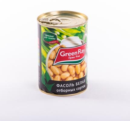 Фасоль белая GREEN RAY, 425 г