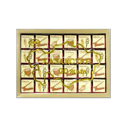 Рахат ТМ Рахат Шоколад Каз, (мелодия степей) 128г пл/у R11