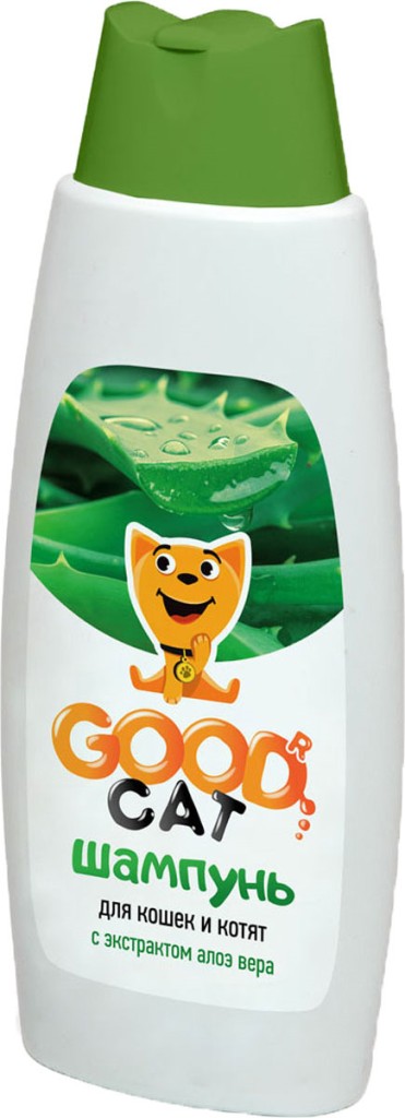 Шампунь для кошек и котят Good Cat с экстрактом алоэ вера 250 мл