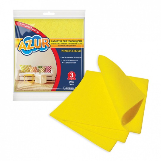 3ШТ CENTI САЛФЕТКА Д/УБ ДОМА