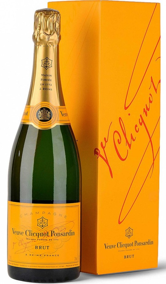 Шампанское белое сухое Veuve Clicquot Ponsardin Brut 0.375 л. (Франция)