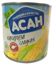 Кукуруза сладкая Асан консервированная 425 г