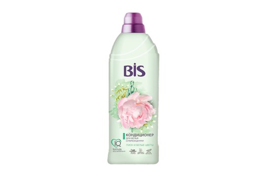 КОНДИЦИОНЕР Д/БЕЛЬЯ BIS ПИОН/БЕЛЫЕ ЦВЕТЫ КОНЦЕНТРИРОВ 900МЛ